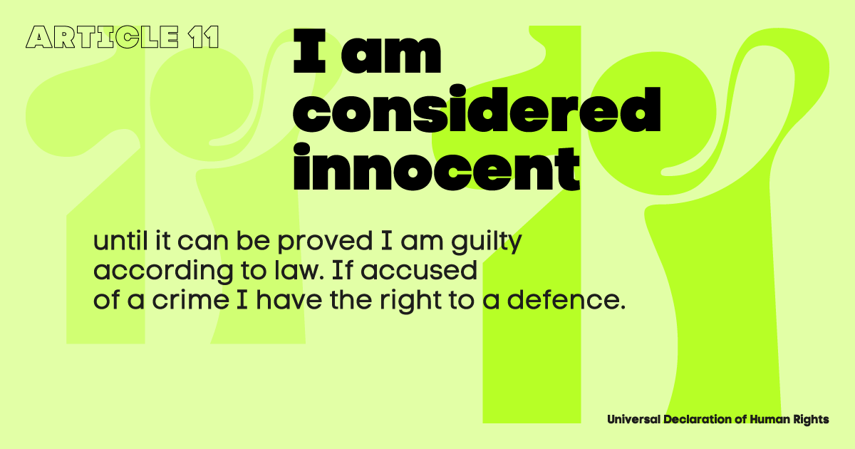 article 11 human rights example